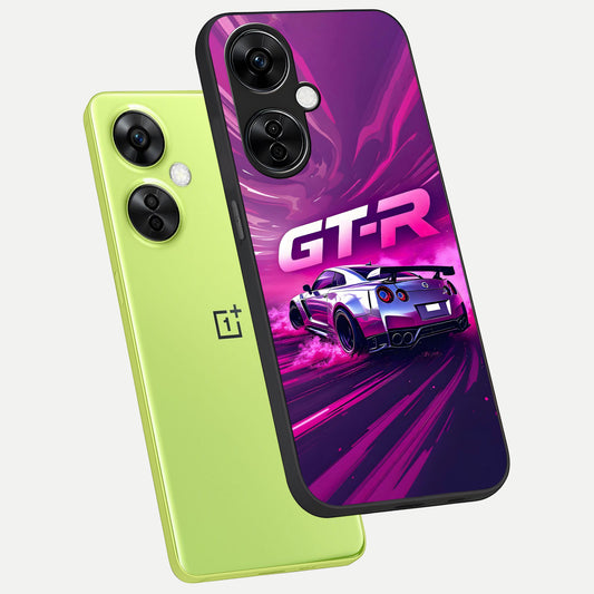  Speed Drift Legend phone case For Oneplus Nord CE3 Lite showing premium glass back cover with detailed artwork