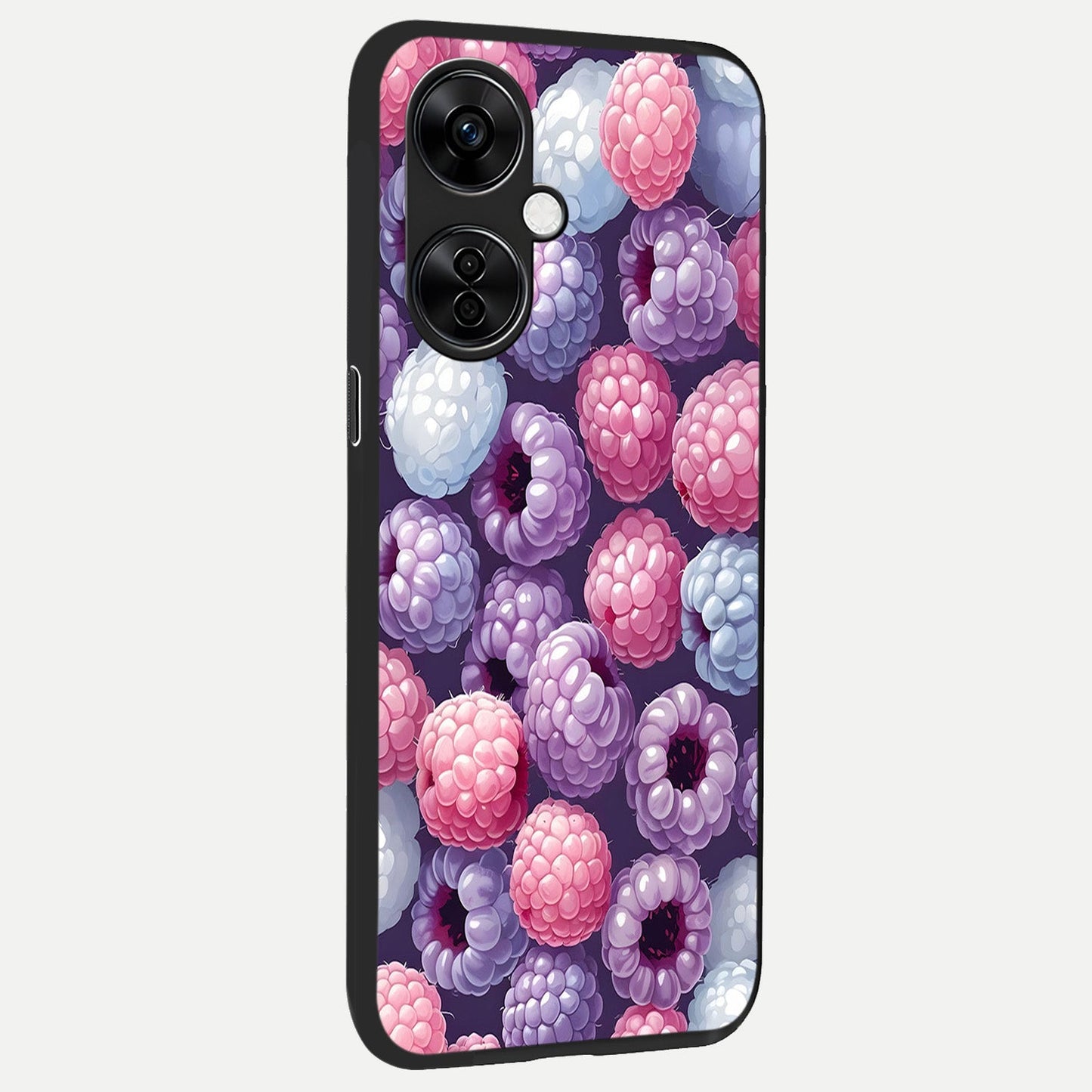  Berry Candy Pop back cover For Oneplus Nord CE3 Lite slim fit glass case with vibrant aesthetic design