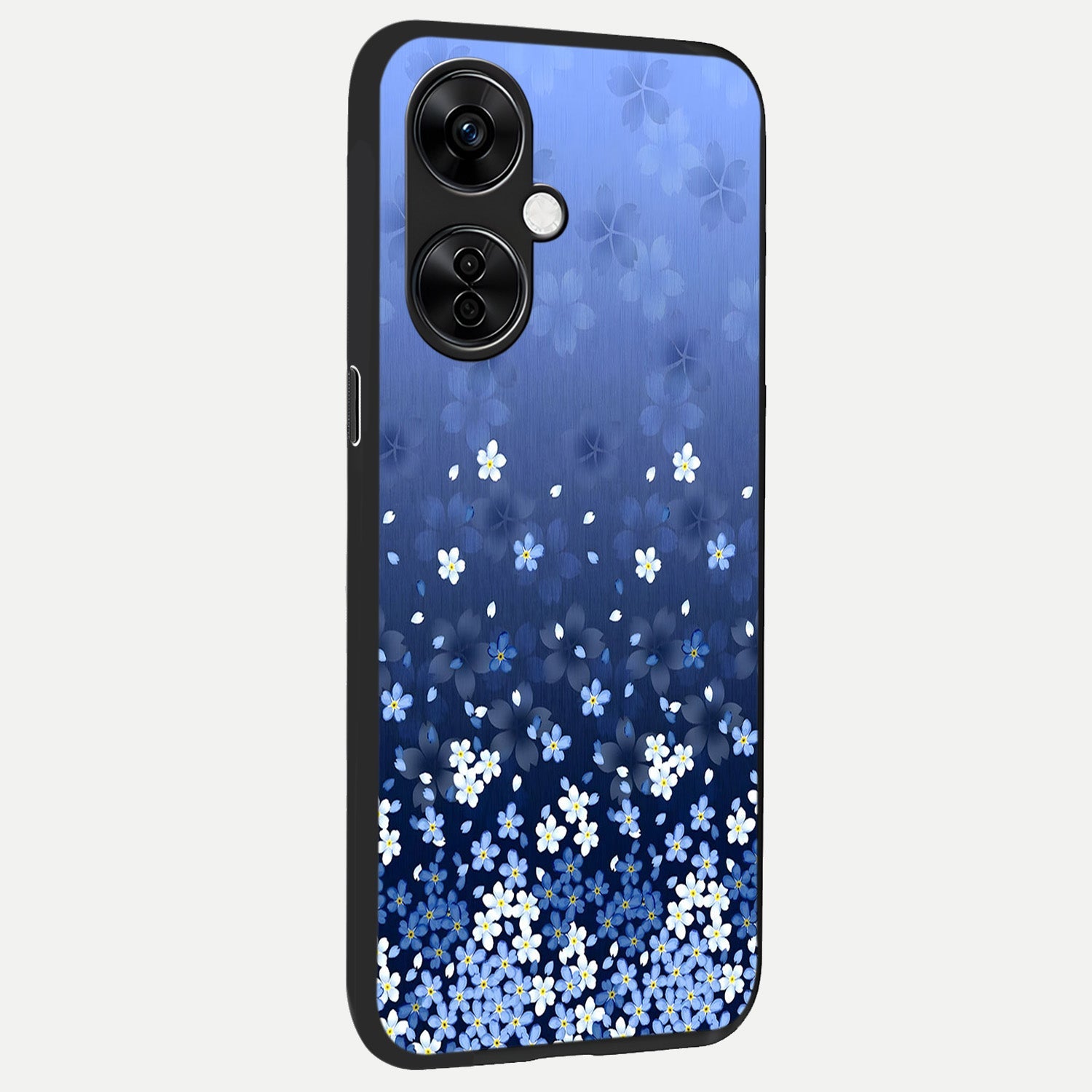  Blue Starry back cover For Oneplus Nord CE3 Lite slim fit glass case with vibrant aesthetic design