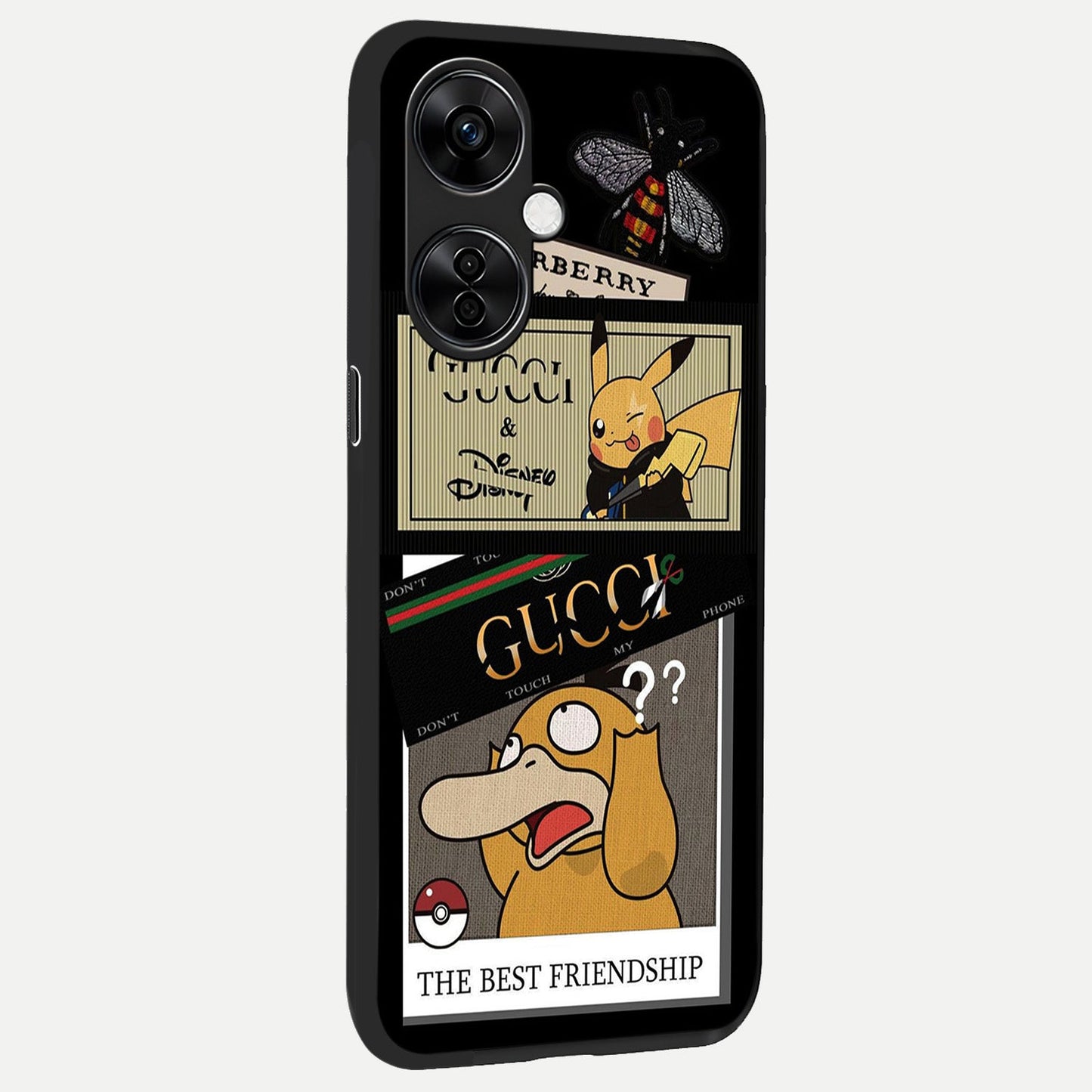  Cartoon Brand Play Mashup back cover For Oneplus Nord CE3 Lite slim fit glass case with vibrant aesthetic design