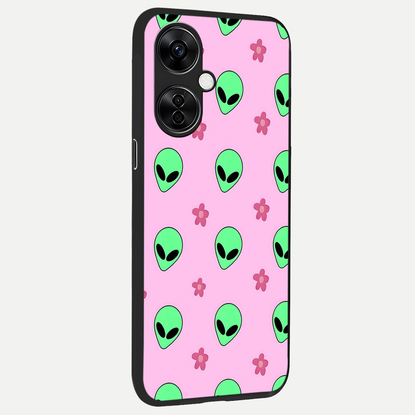  Cosmic Cute Crush back cover For Oneplus Nord CE3 Lite slim fit glass case with vibrant aesthetic design