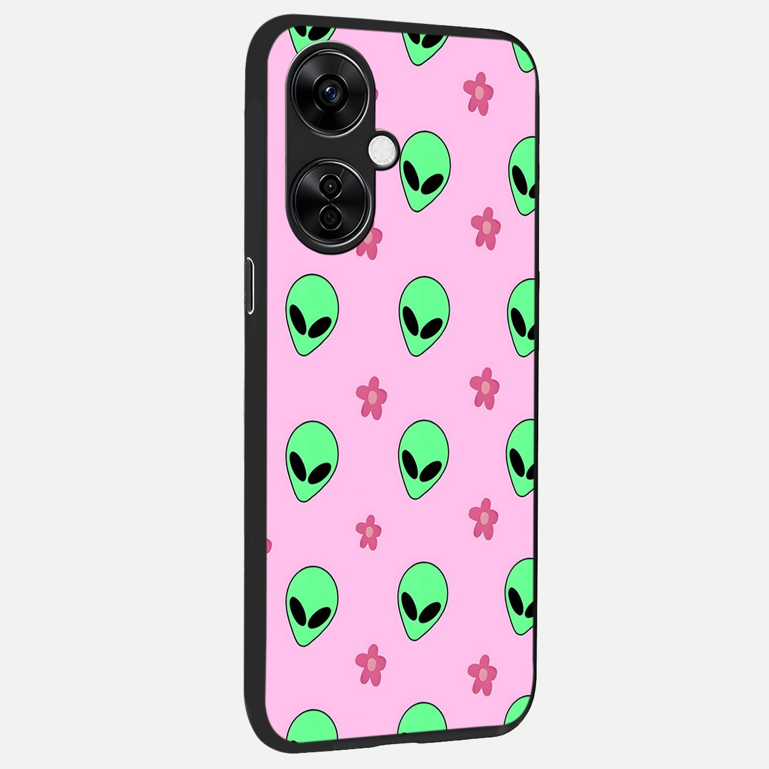  Cosmic Cute Crush back cover For Oneplus Nord CE3 Lite slim fit glass case with vibrant aesthetic design