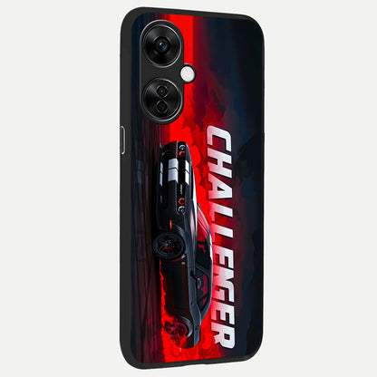  Crimson Challenger Fury back cover For Oneplus Nord CE3 Lite slim fit glass case with vibrant aesthetic design