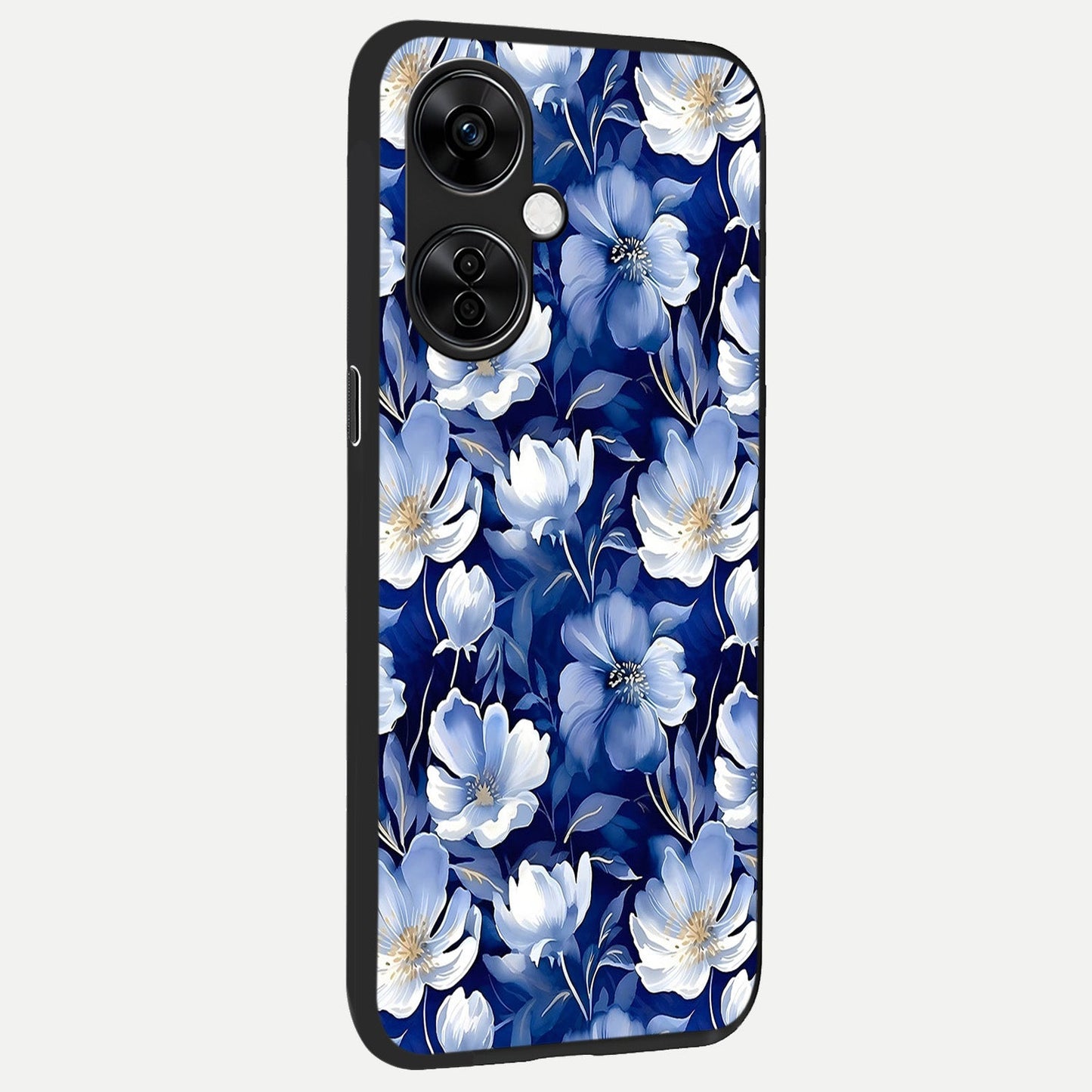  Cute Floral Patterns back cover For Oneplus Nord CE3 Lite slim fit glass case with vibrant aesthetic design