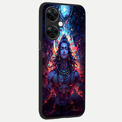  Divine Fire Shiv back cover For Oneplus Nord CE3 Lite slim fit glass case with vibrant aesthetic design