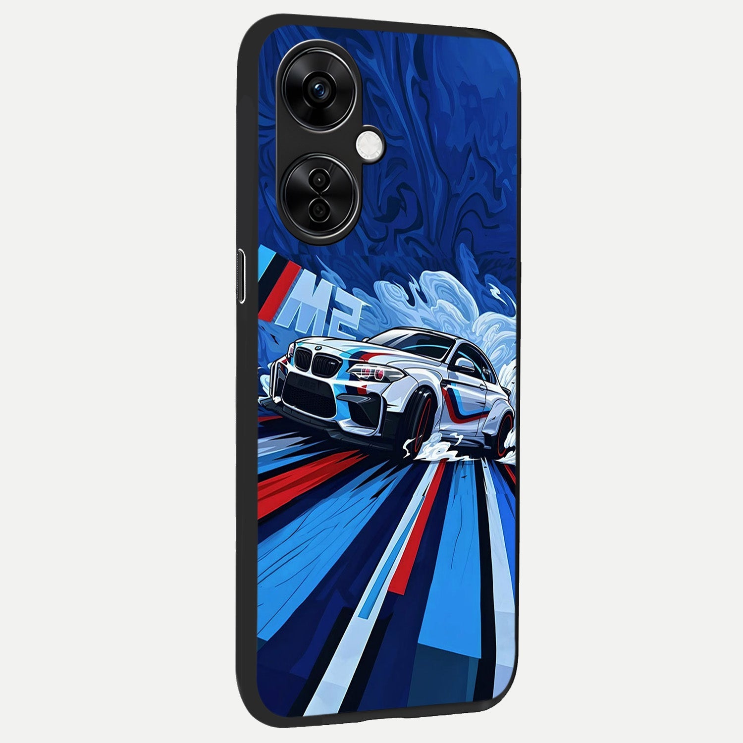  Drift Power Rush back cover For Oneplus Nord CE3 Lite slim fit glass case with vibrant aesthetic design