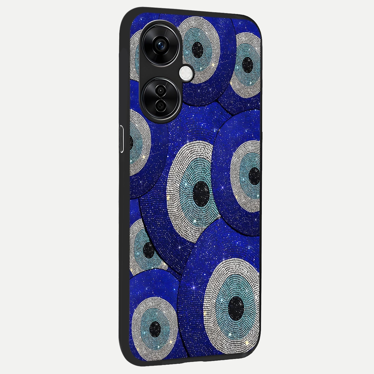  Galaxy Eye Flow back cover For Oneplus Nord CE3 Lite slim fit glass case with vibrant aesthetic design