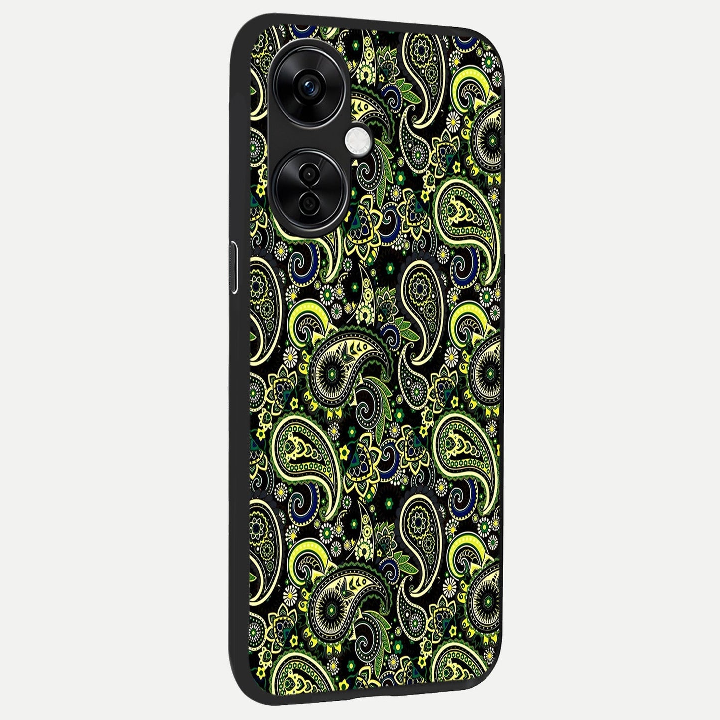  Green Lemon back cover For Oneplus Nord CE3 Lite slim fit glass case with vibrant aesthetic design