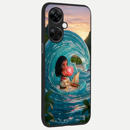  Heart of Ocean back cover For Oneplus Nord CE3 Lite slim fit glass case with vibrant aesthetic design