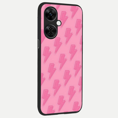  Pink Moo Magic back cover For Oneplus Nord CE3 Lite slim fit glass case with vibrant aesthetic design