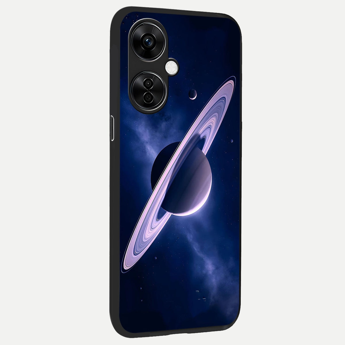  Saturn Ring Mystique back cover For Oneplus Nord CE3 Lite slim fit glass case with vibrant aesthetic design