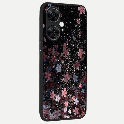  Starlit Flower Dreams back cover For Oneplus Nord CE3 Lite slim fit glass case with vibrant aesthetic design