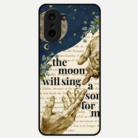  Aesthetic Divine Glass Case For Oneplus Nord CE5 back cover – full design glossy printed glass finish