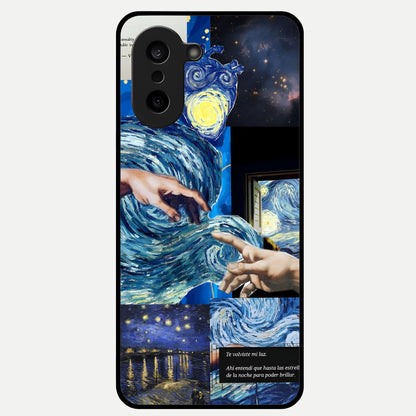  Aesthetic Vando Hands Glass Case For Oneplus Nord CE5 back cover – full design glossy printed glass finish