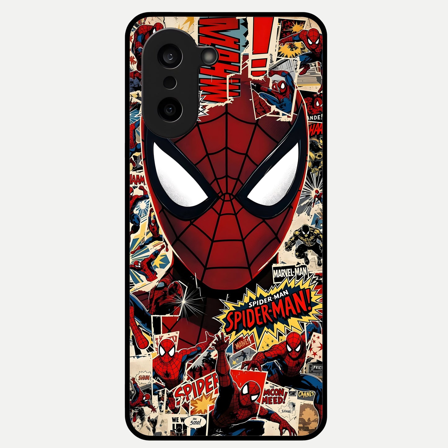  Aesthetic Wonder Spider Glass Case For Oneplus Nord CE5 back cover – full design glossy printed glass finish