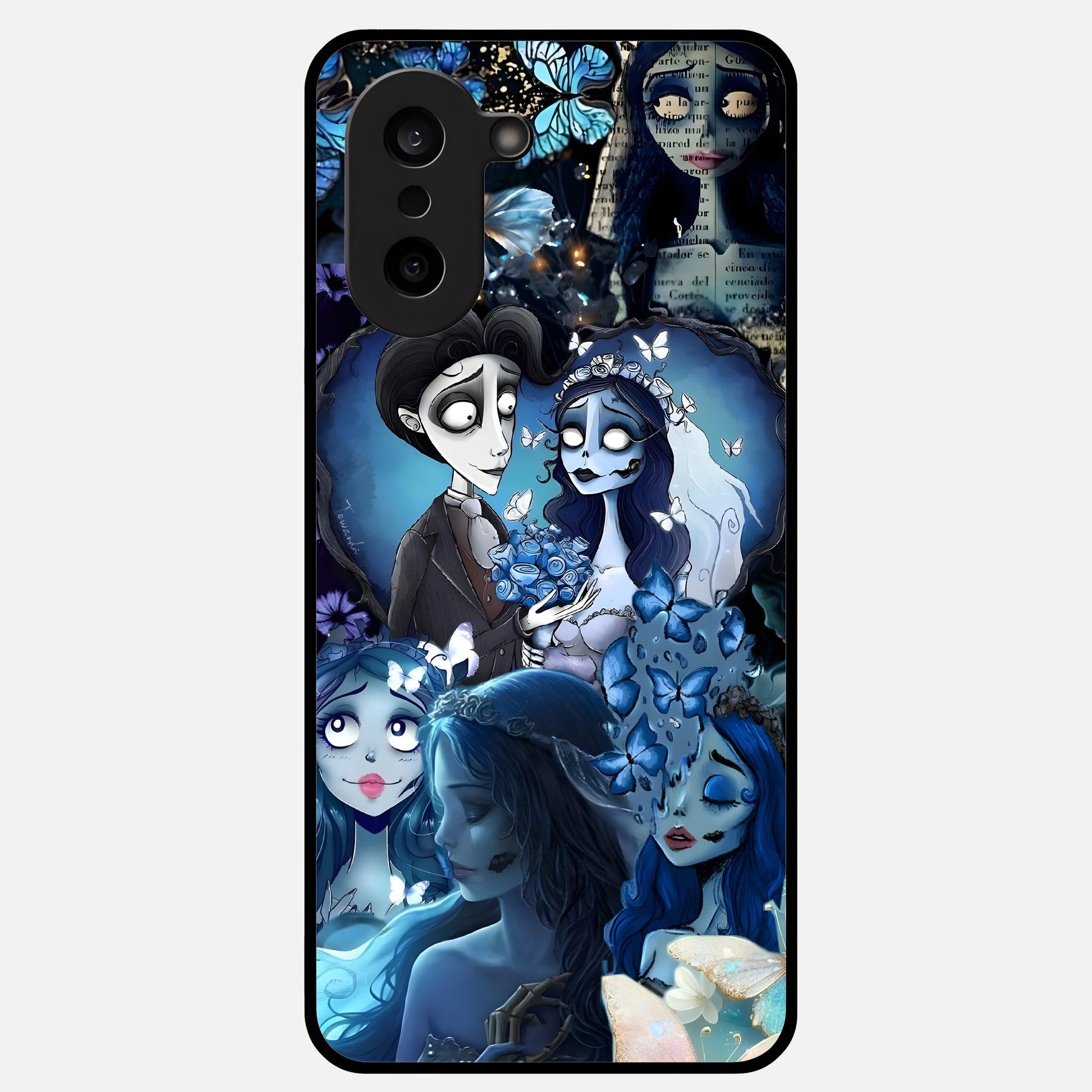  Butterfly Ghost Soul Glass Case For Oneplus Nord CE5 back cover – full design glossy printed glass finish