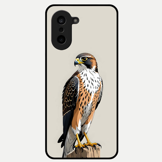  Clever Eagle Glass Case For Oneplus Nord CE5 back cover – full design glossy printed glass finish