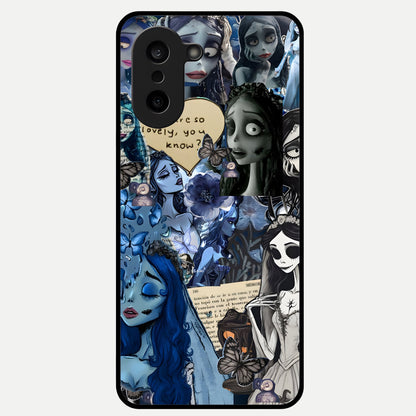  Corpse Bride Posters Glass Case For Oneplus Nord CE5 back cover – full design glossy printed glass finish