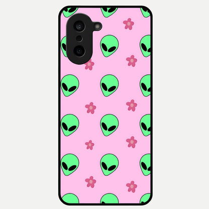 Cosmic Cute Crush Glass Case For Oneplus Nord CE5 back cover – full design glossy printed glass finish