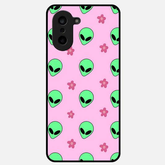  Cosmic Cute Crush Glass Case For Oneplus Nord CE5 back cover – full design glossy printed glass finish