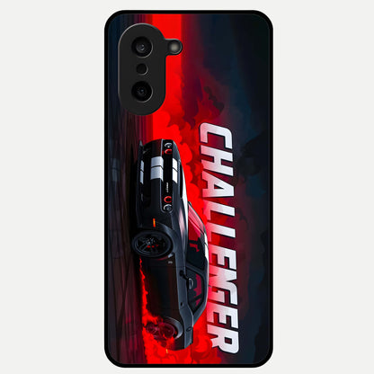  Crimson Challenger Fury Glass Case For Oneplus Nord CE5 back cover – full design glossy printed glass finish