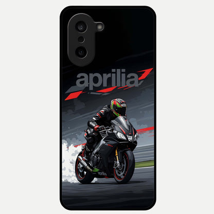  Dark Aprilla Glass Case For Oneplus Nord CE5 back cover – full design glossy printed glass finish