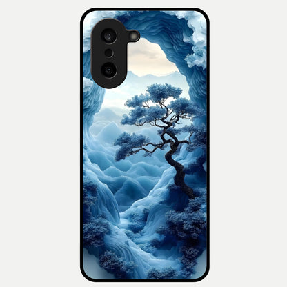  Frozen Serenity Gate Glass Case For Oneplus Nord CE5 back cover – full design glossy printed glass finish