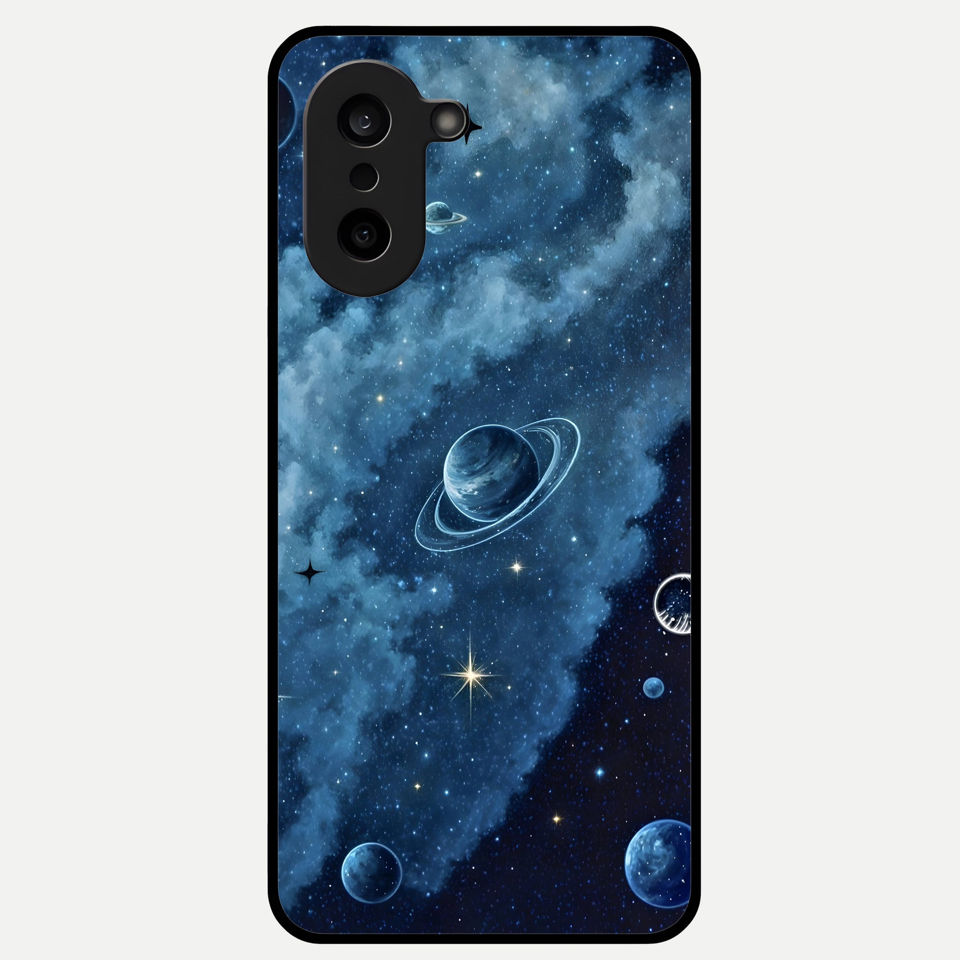  Galaxy Dream Space Glass Case For Oneplus Nord CE5 back cover – full design glossy printed glass finish
