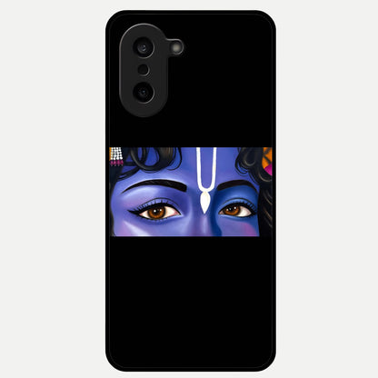  Krishna Eye Glass Case For Oneplus Nord CE5 back cover – full design glossy printed glass finish