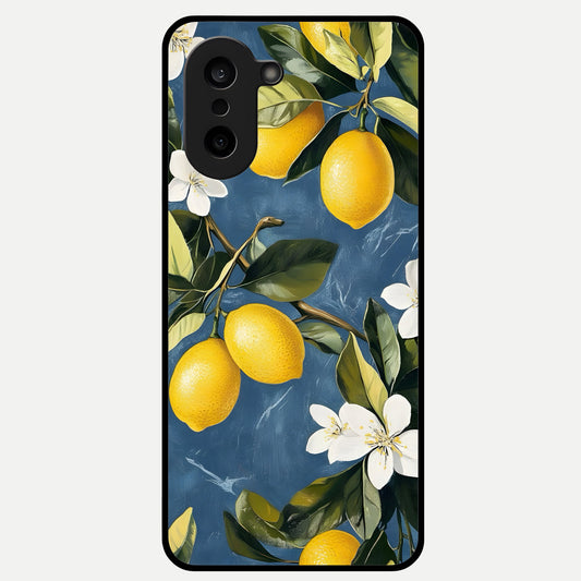  Lemon Dream Garden Glass Case For Oneplus Nord CE5 back cover – full design glossy printed glass finish