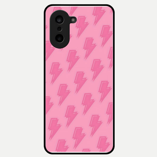  Pink Moo Magic Glass Case For Oneplus Nord CE5 back cover – full design glossy printed glass finish