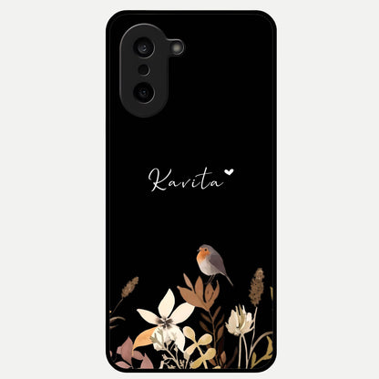  Quiet Garden Tune Custom Name Glass Case For Oneplus Nord CE5 back cover – full design glossy printed glass finish