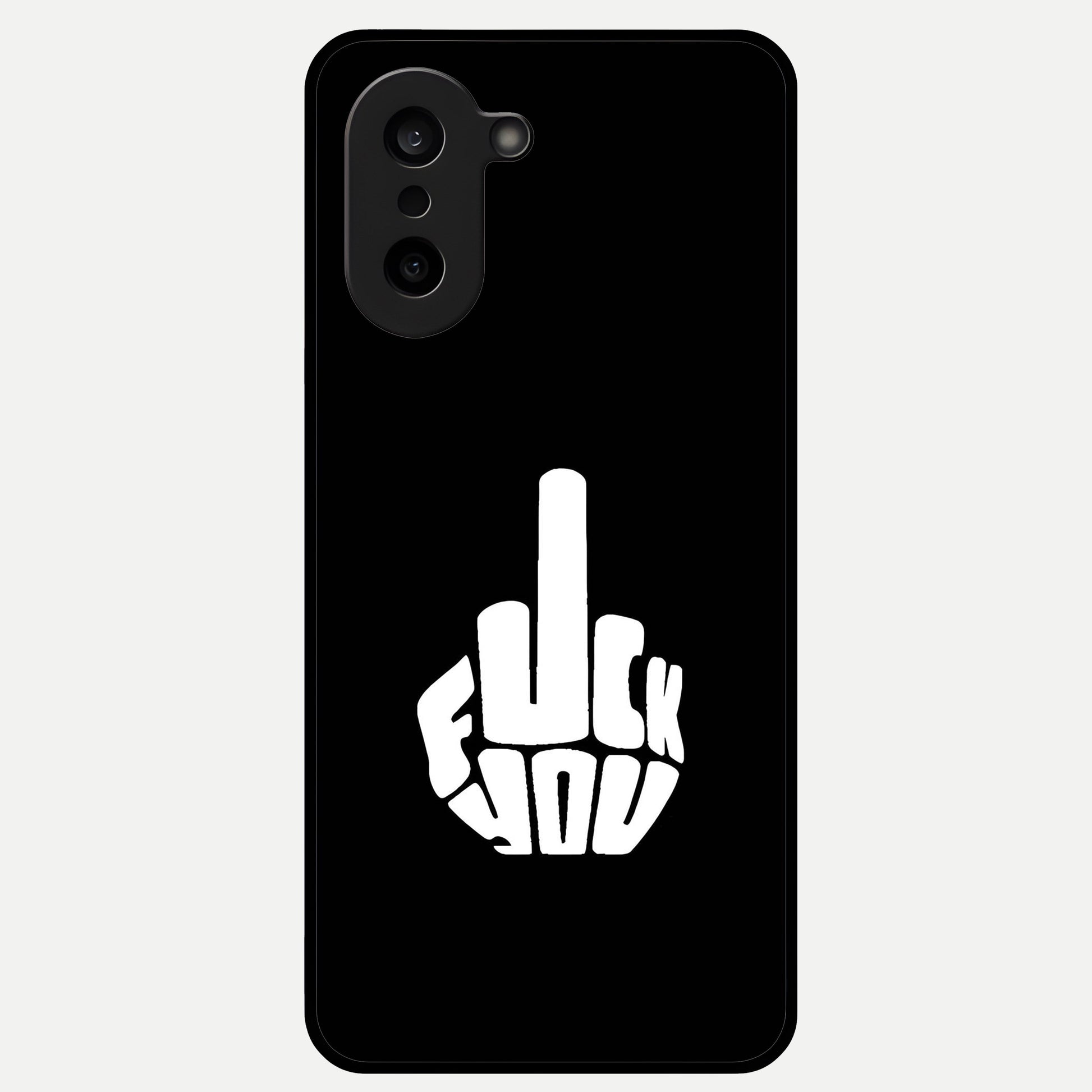  Rebel Mode On Glass Case For Oneplus Nord CE5 back cover – full design glossy printed glass finish
