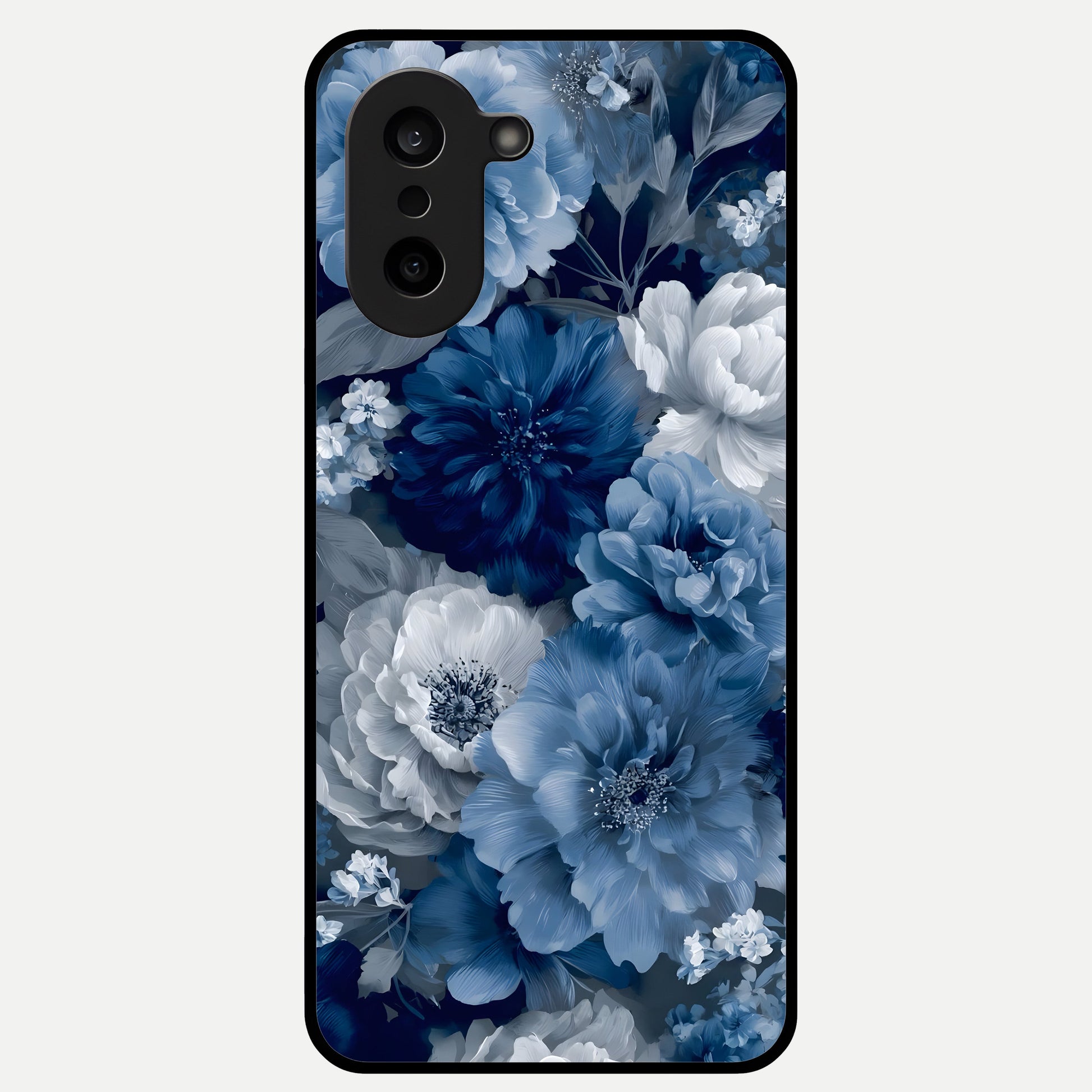  Royal Bloom Garden Glass Case For Oneplus Nord CE5 back cover – full design glossy printed glass finish