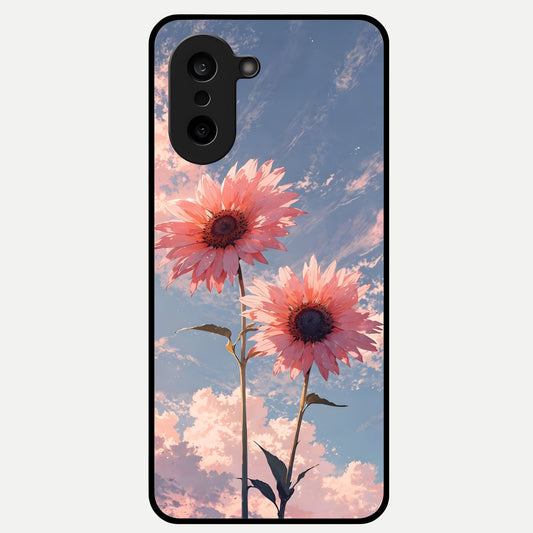  Sun Moon Balance Glass Case For Oneplus Nord CE5 back cover – full design glossy printed glass finish