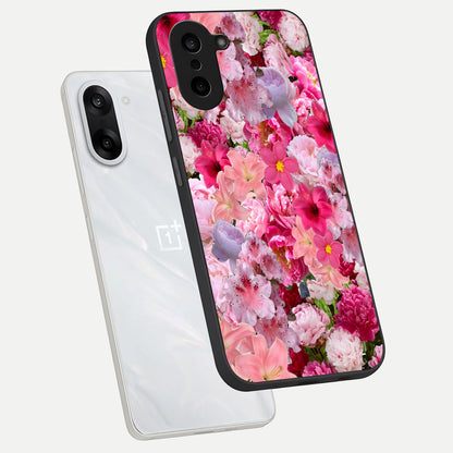  Bloom Crush Fantasy phone case For Oneplus Nord CE5 showing premium glass back cover with detailed artwork