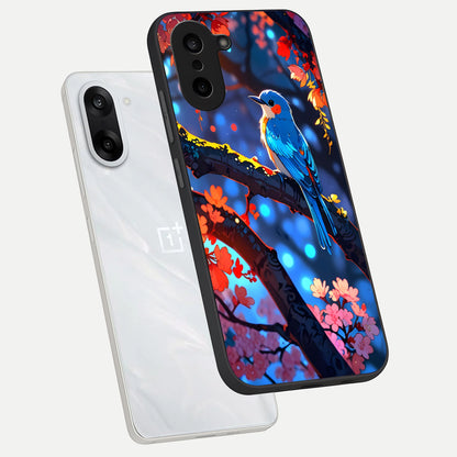  Blooming Water Drift phone case For Oneplus Nord CE5 showing premium glass back cover with detailed artwork