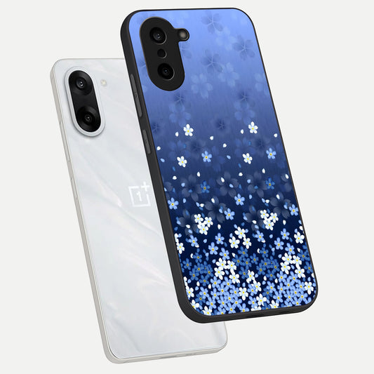  Blue Starry phone case For Oneplus Nord CE5 showing premium glass back cover with detailed artwork