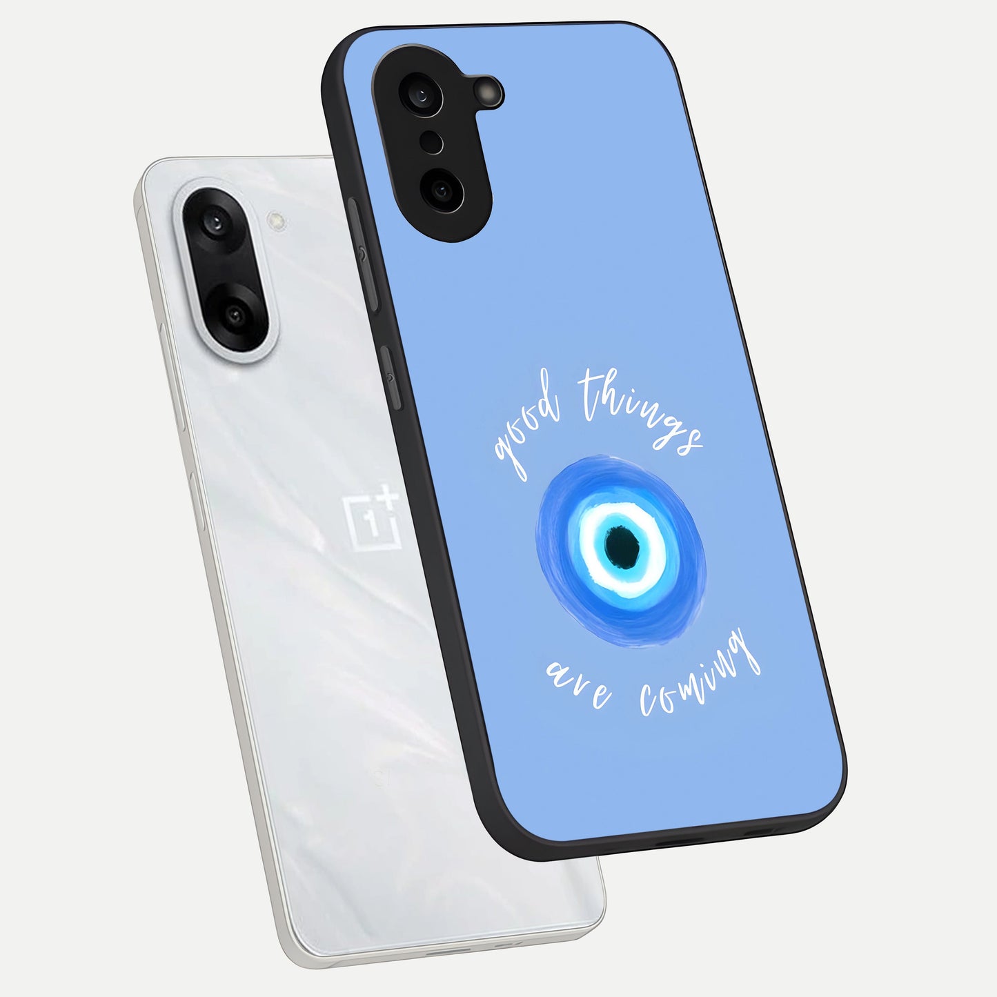  Bright Future Ahead phone case For Oneplus Nord CE5 showing premium glass back cover with detailed artwork