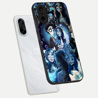  Butterfly Ghost Soul phone case For Oneplus Nord CE5 showing premium glass back cover with detailed artwork