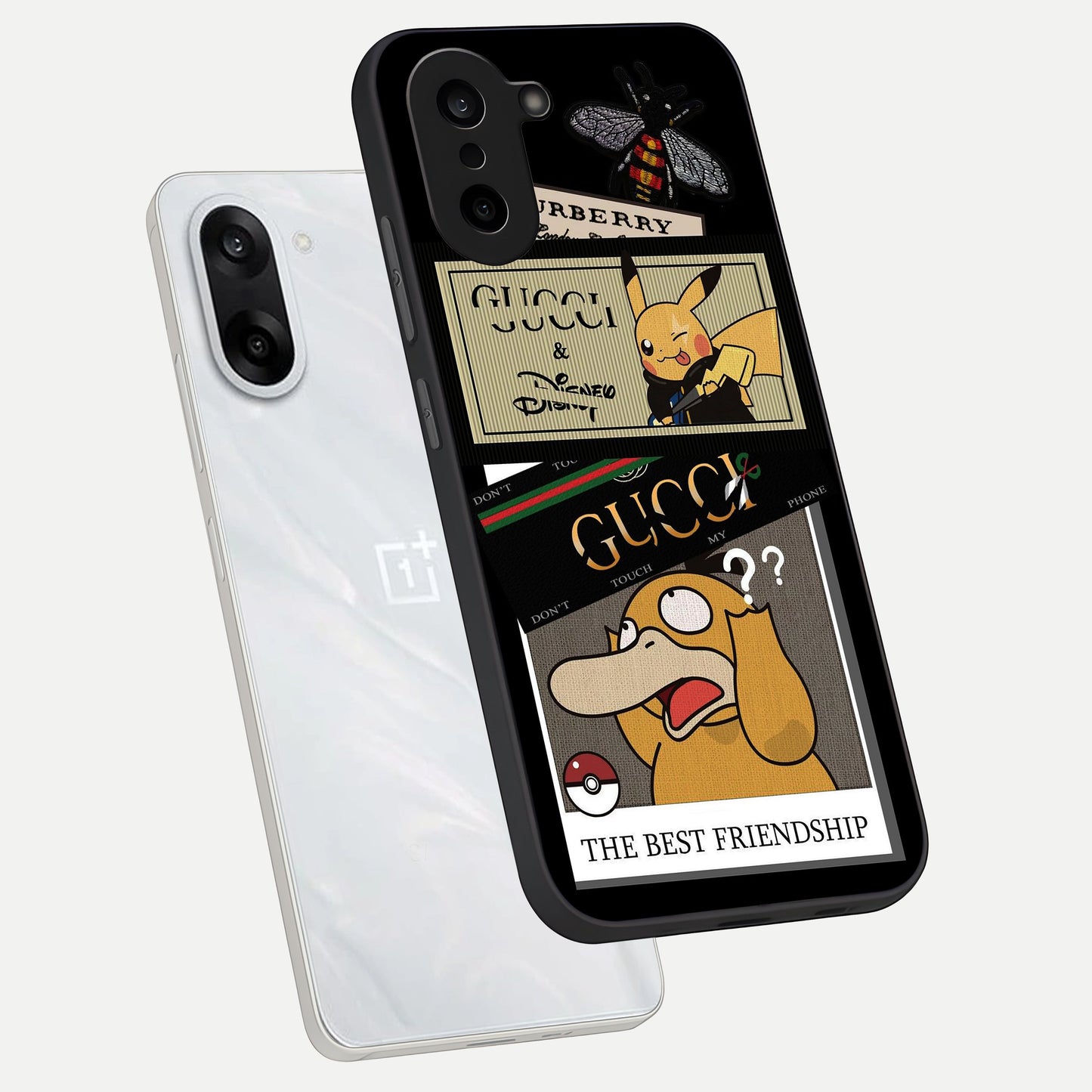  Cartoon Brand Play Mashup phone case For Oneplus Nord CE5 showing premium glass back cover with detailed artwork