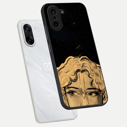  Celestial Gods Plan phone case For Oneplus Nord CE5 showing premium glass back cover with detailed artwork