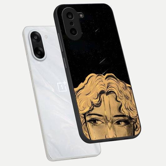  Celestial Gods Plan phone case For Oneplus Nord CE5 showing premium glass back cover with detailed artwork