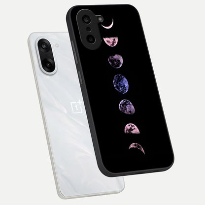  Crimson All Planets phone case For Oneplus Nord CE5 showing premium glass back cover with detailed artwork