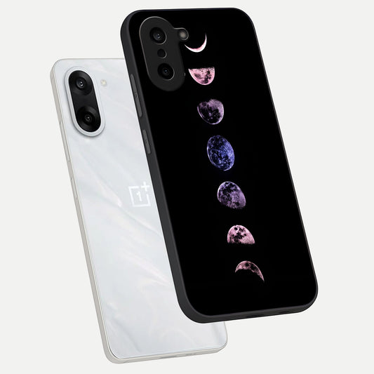  Crimson All Planets phone case For Oneplus Nord CE5 showing premium glass back cover with detailed artwork