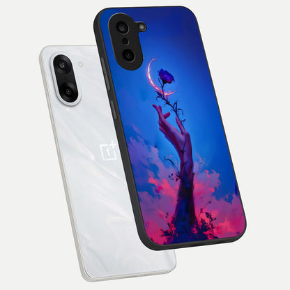  Mystic Hand phone case For Oneplus Nord CE5 showing premium glass back cover with detailed artwork