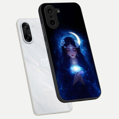  Mystic Moon Queen phone case For Oneplus Nord CE5 showing premium glass back cover with detailed artwork