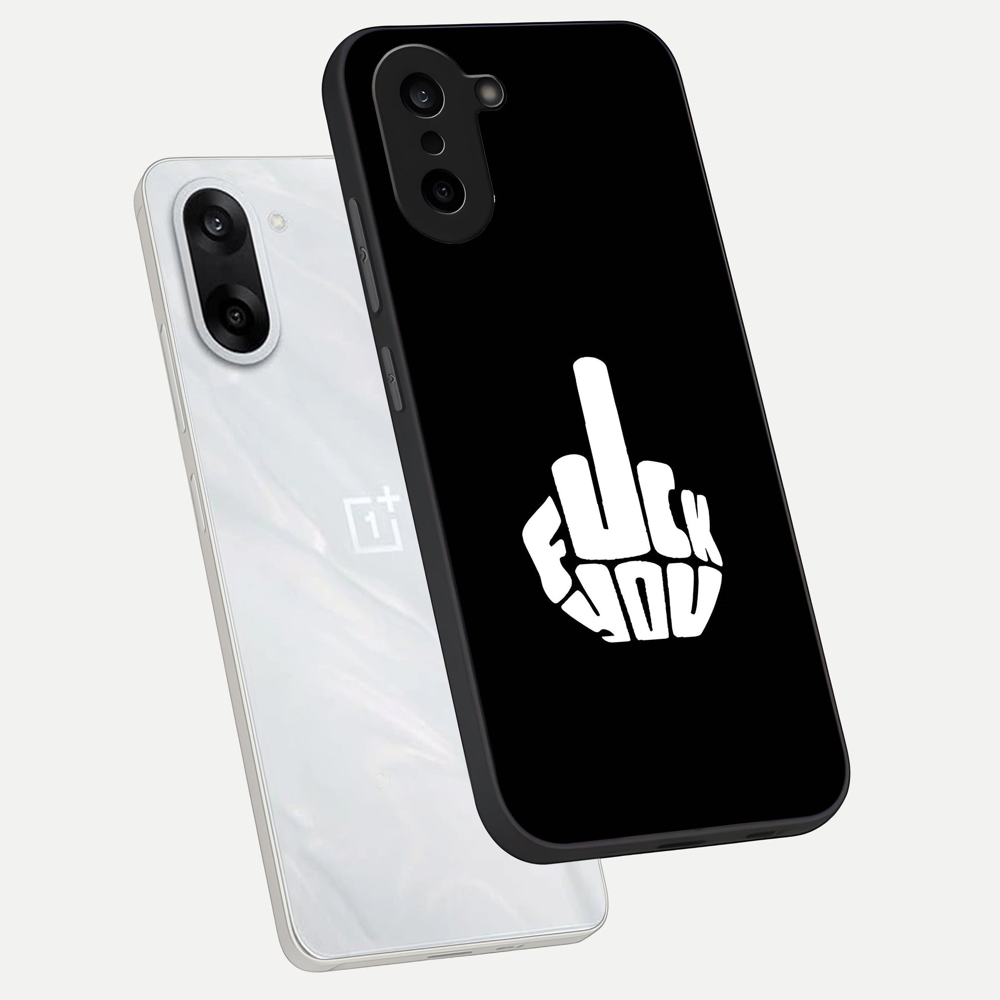  Rebel Mode On phone case For Oneplus Nord CE5 showing premium glass back cover with detailed artwork