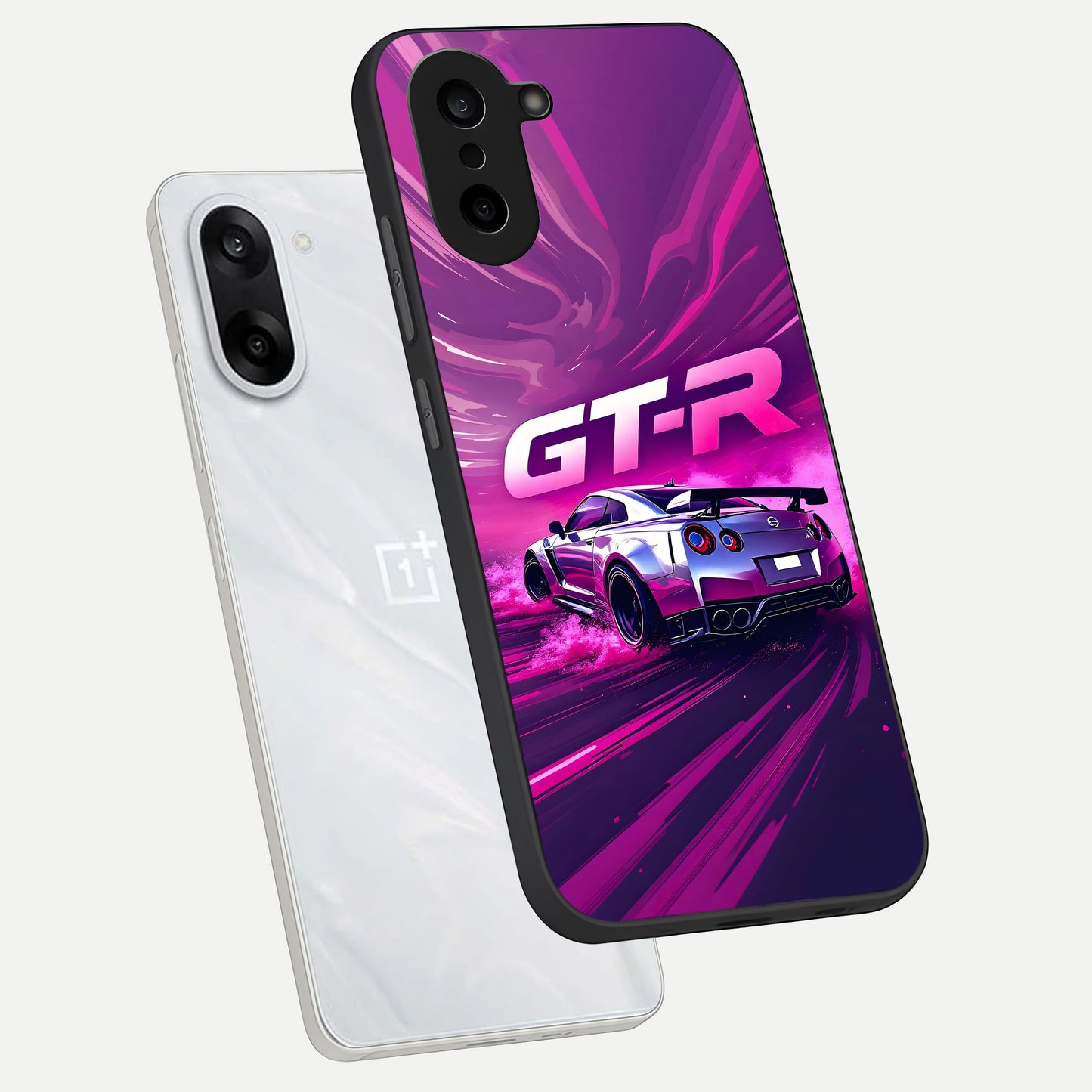  Speed Drift Legend phone case For Oneplus Nord CE5 showing premium glass back cover with detailed artwork
