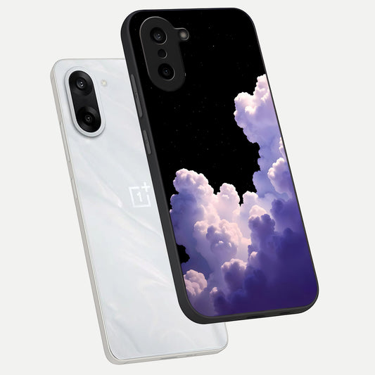  Starlit Night Whispers phone case For Oneplus Nord CE5 showing premium glass back cover with detailed artwork